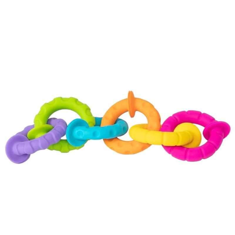 Bobo Przyssawki Kółeczka PipSquigz Ringlets - Fat Brain Toys