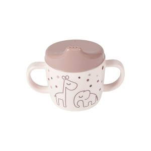 Kubek z ustnikiem Dreamy róż - Done By Deer