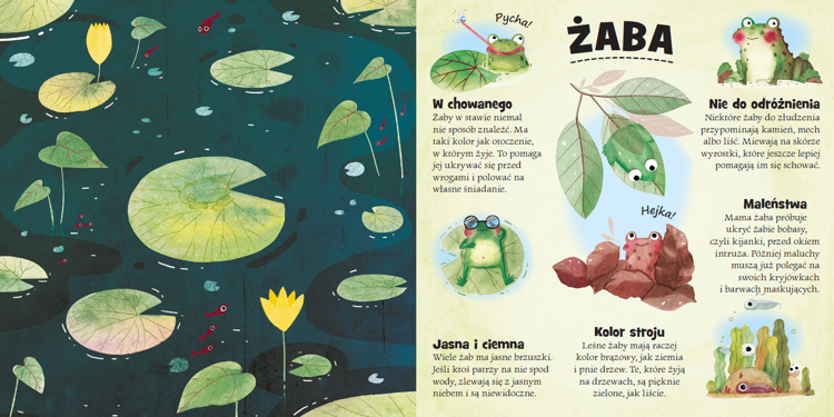 Kto się chowa w lesie i na śniegu?