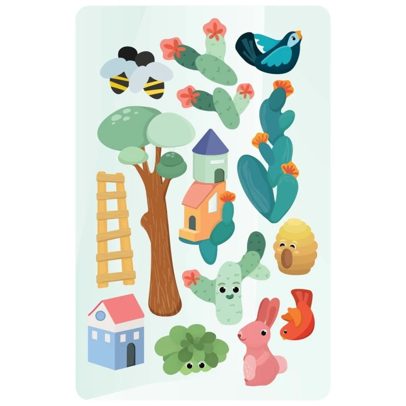 Tablica magnetyczna Zaczarowany ogród VertiPlay - ORIBEL