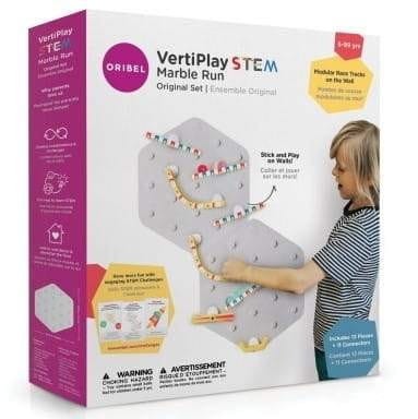 Kulodrom naklejany, zestaw podwójny Marble Run - ORIBEL