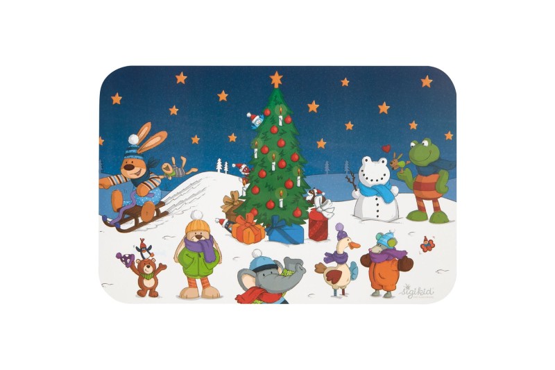 Podkładki na Stół 4 pory roku 4 szt. - sigikid