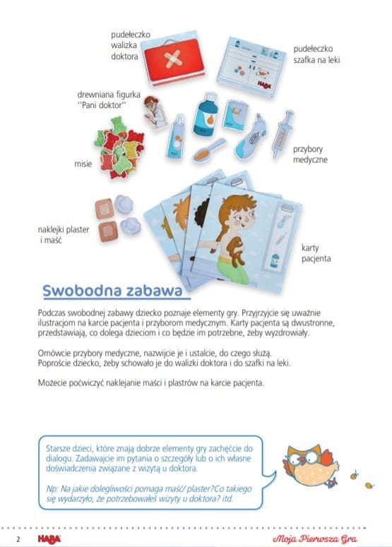 Moja pierwsza gra Wizyta u lekarza - Haba