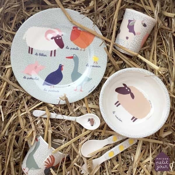 Kubek z uchwytem Farma - Maison Petit Jour