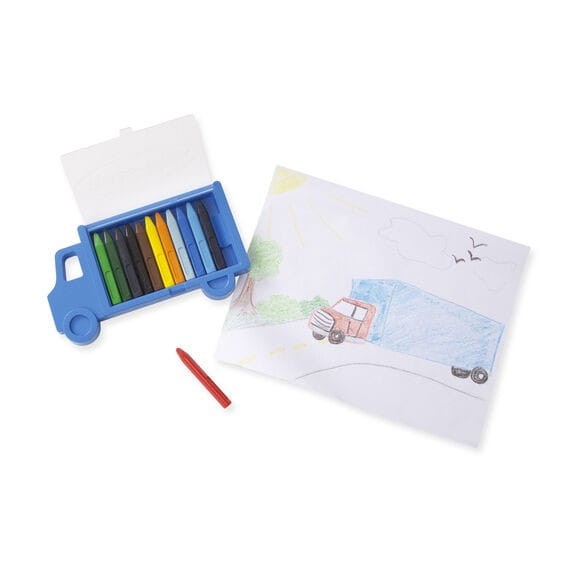 Trójkątne kredki Ciężarówka - Melissa & Doug