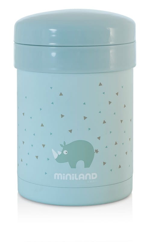 Termos na jedzenie z 2 pojemnikami Azure - Miniland