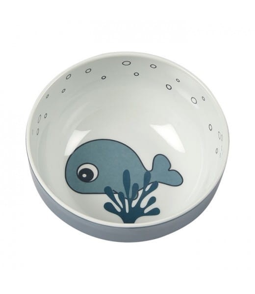 Miseczka z Melaminy 370 ml Yummy Sea niebieska - Done by Deer