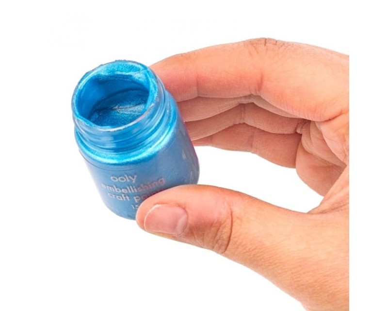 Farby akrylowe 6 Perła & 6 Brokat Cosmic Shine - Ooly