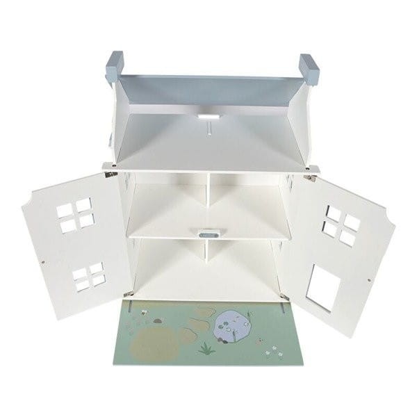 Drewniany domek dla lalek z mebelkami - Little Dutch