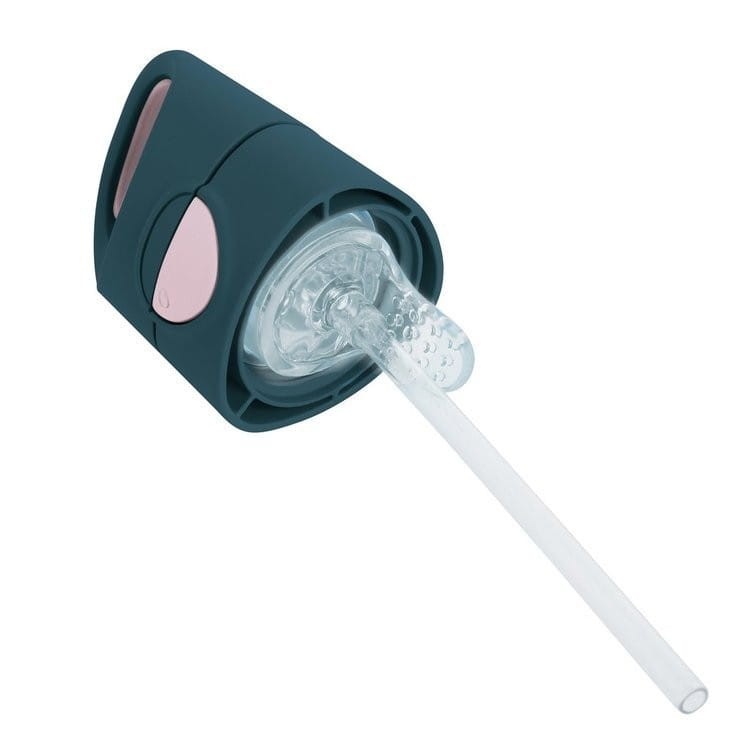 Butelka tritanowa ze słomką 450 ml Indigo - B.box