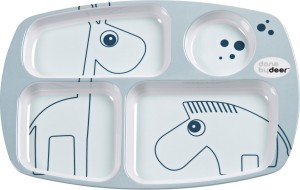 Talerz z 4 przegródkami Contour - Done by Deer