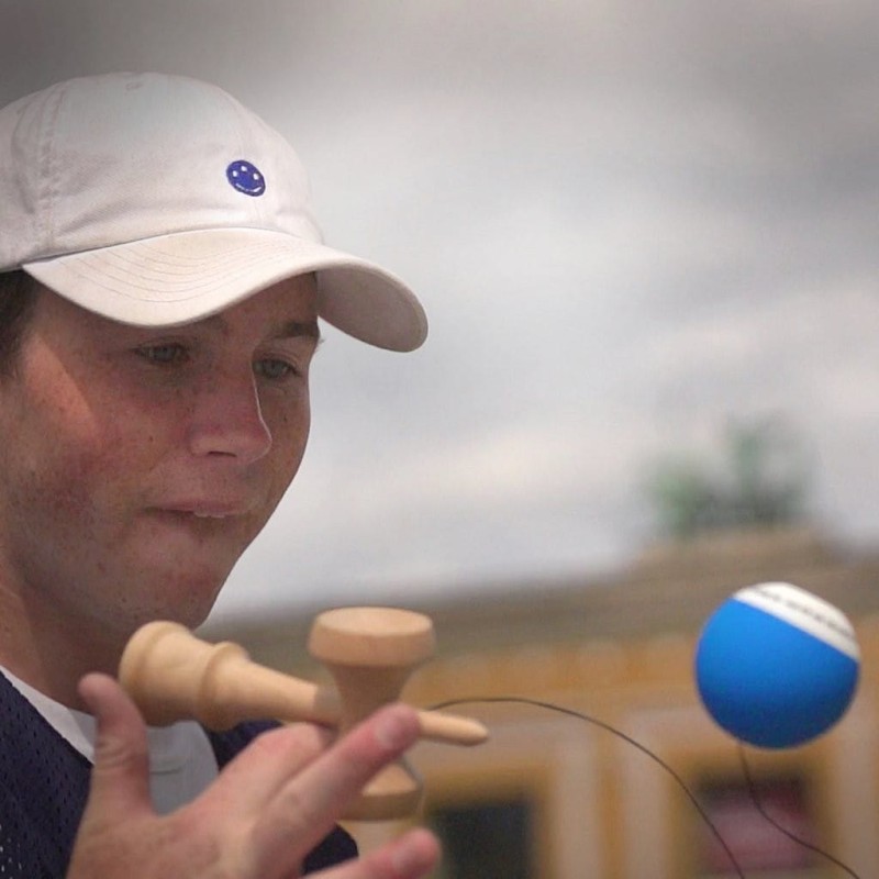 Kendama KROM Pop Dark Blue granatowa