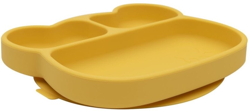 Silikonowy talerzyk z przyssawką Kotek Yellow - We Might Be Tiny