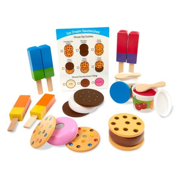 Lodziarnia-Cukiernia, Drewniany sklepik z lodami - Melissa & Doug