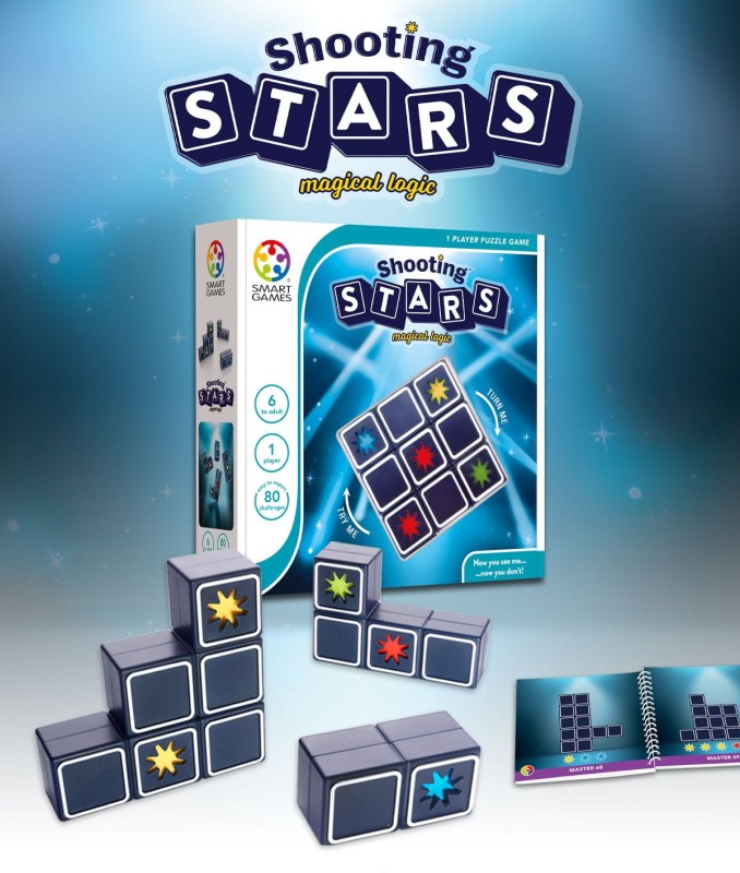 Gra logiczna 6+ Spadające Gwiazdy - Smart Games