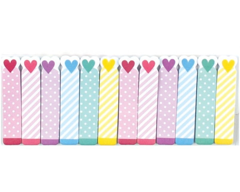 Karteczki Samoprzylepne Serduszka - Ooly