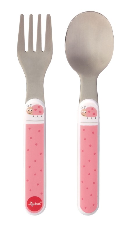 Zestaw naczyń i sztućców Biedronka - Sigikid
