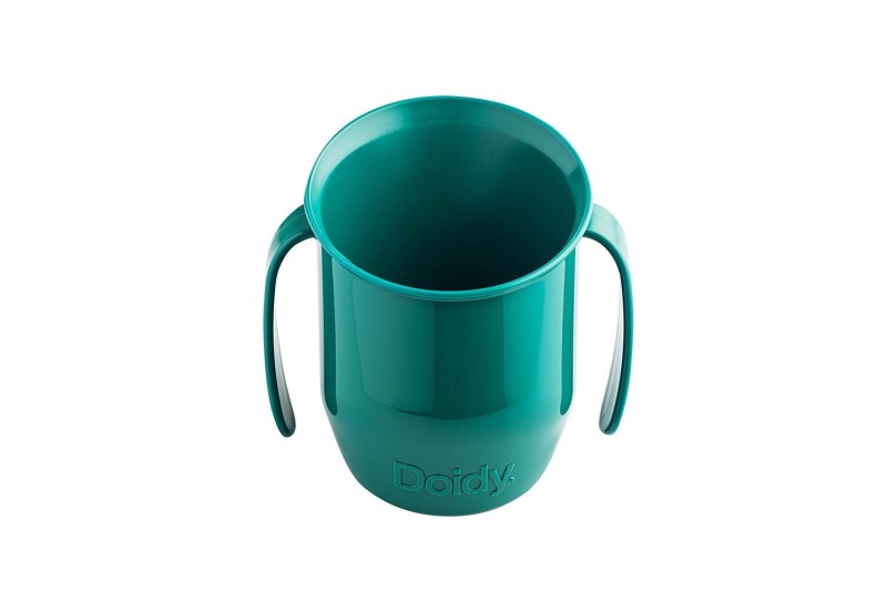 Krzywy kubek 200ml Szmaragdowy NOWY - Doidy Cup