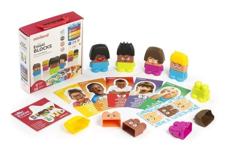 Edukacyjne Klocki Emotiblocks - Miniland