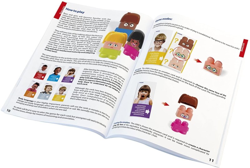Edukacyjne Klocki Emotiblocks - Miniland
