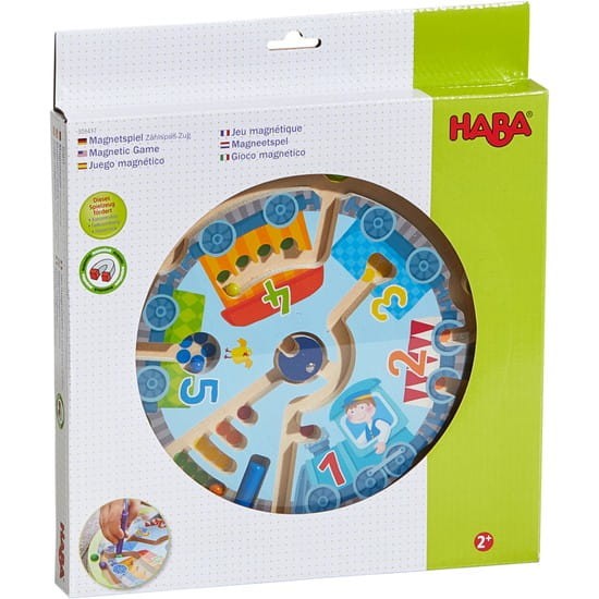 Gra Labirynt magnetyczny Pociąg - Haba