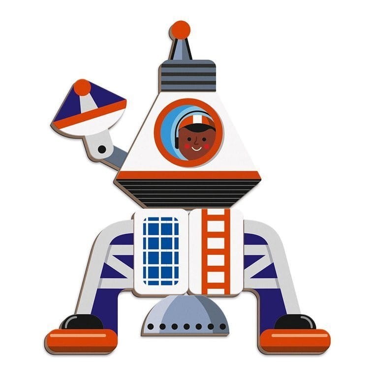 Magnetyczna Układanka Kosmos Magnetibook - Janod