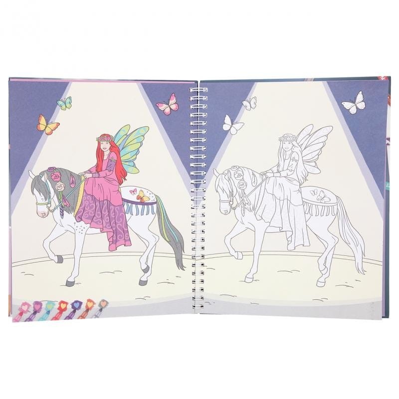 Kolorowanka z Magicznymi Pisakami Konie - Miss Melody