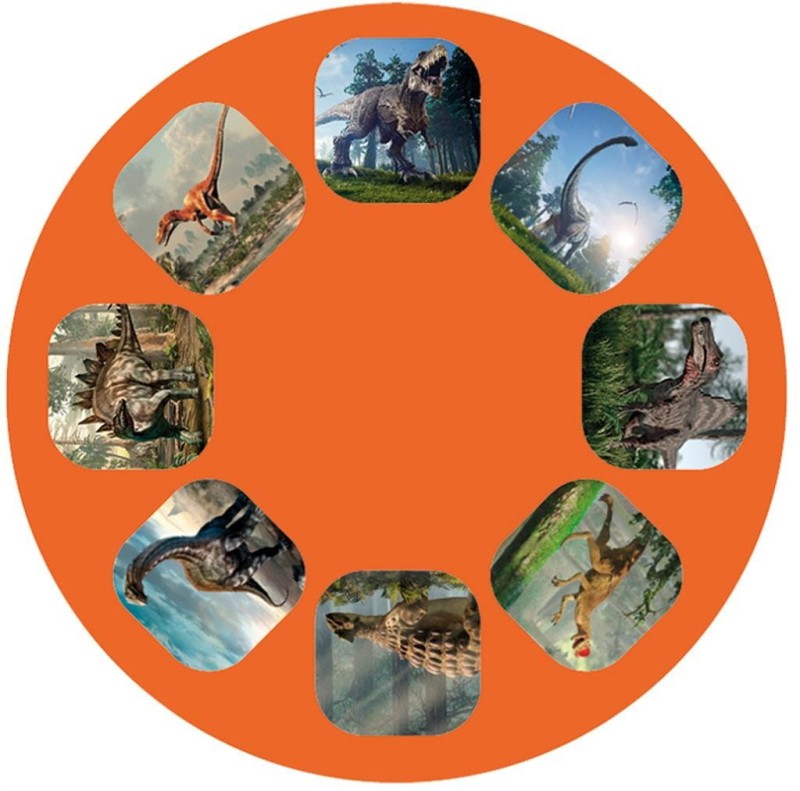 Projektor Latarka Slajdy Dinozaury - moses