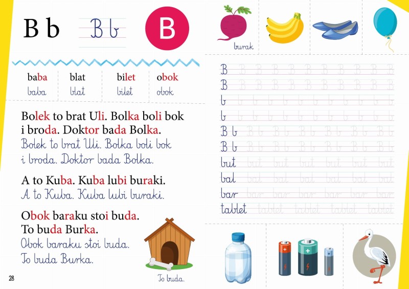 Mój Elementarz. Nauka czytania i pisania