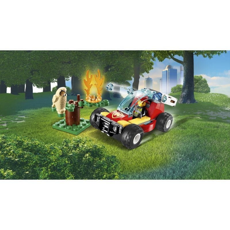 Klocki Lego City Pożar lasu 60247