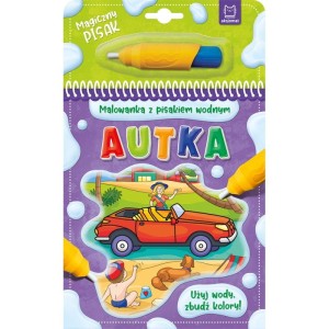 Wodne Kolorowanki Autka + Pisak Wodny