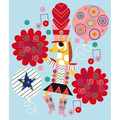 Kolorowe Wydrapywanki Zwierzęta 5 szt.- Janod