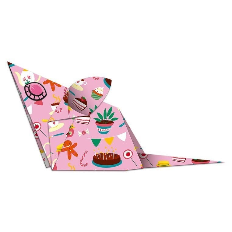 Origami z naklejkami Zwierzęta z Papieru - Janod