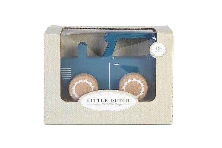 Drewniane Autko Traktor - Little Dutch