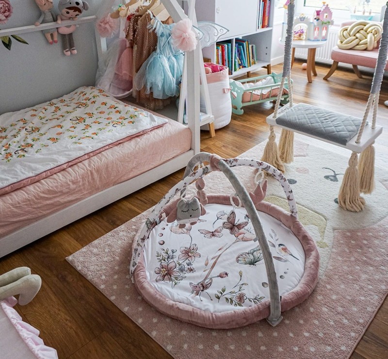 Mata Edukacyjna z Pałąkami Nature - BabySteps