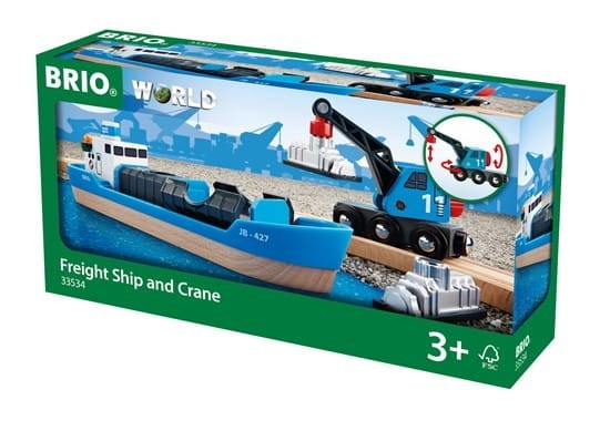 Statek Kontenerowy z Dźwigiem 33534 - Brio