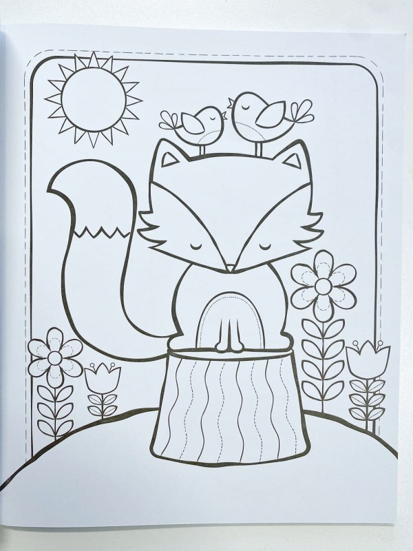 Kolorowanka Leśni Przyjaciele - Ooly