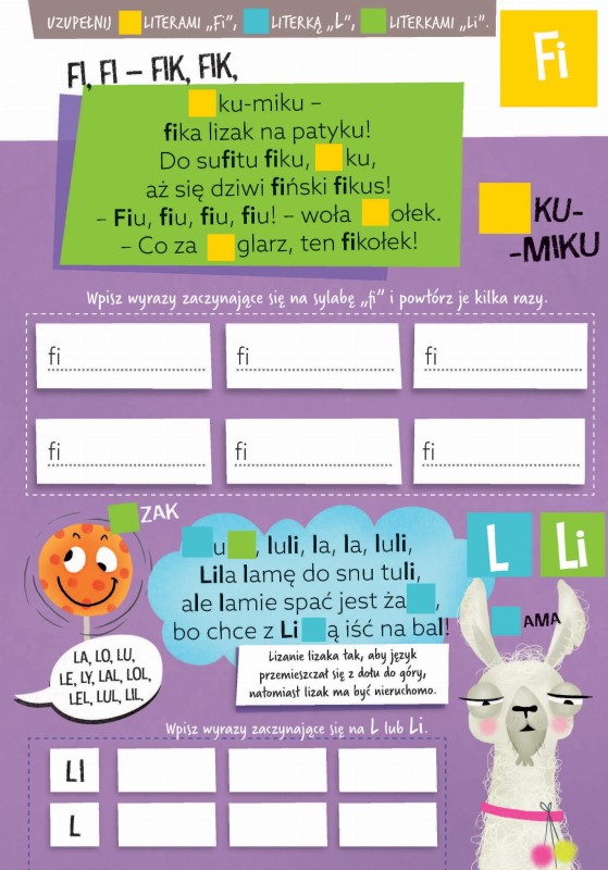 Logopedia. Zabawy i ćwiczenia logopedyczne dla dzieci