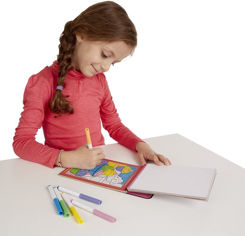 Kolorowanie po Numerach On the Go Girls - Melissa & Doug