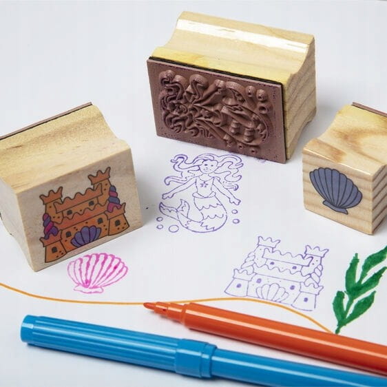 Stempelki z Tuszem i Pisakami Wróżki - Melissa & Doug