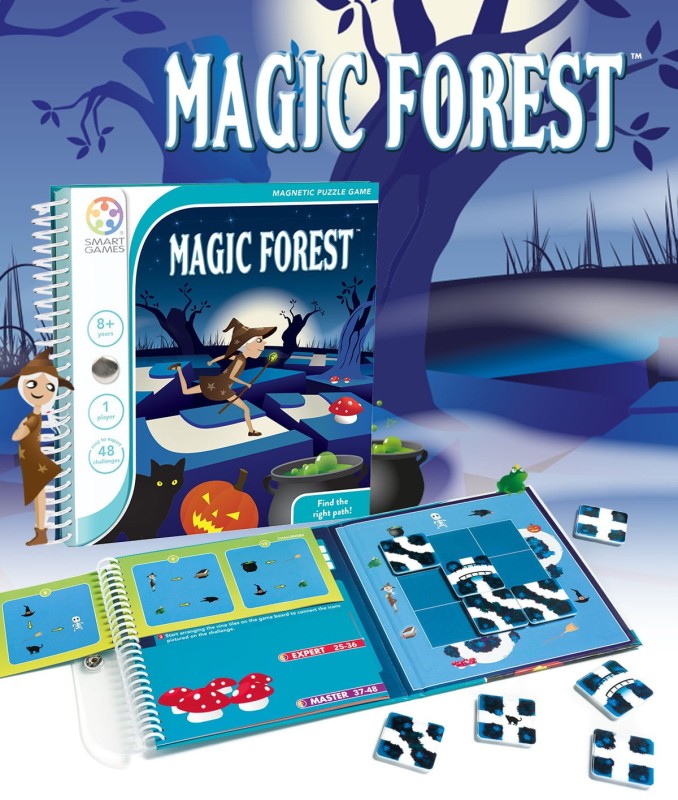 Gra Planszowa Magnetyczna Magiczny Las od 6 lat - Smart Games