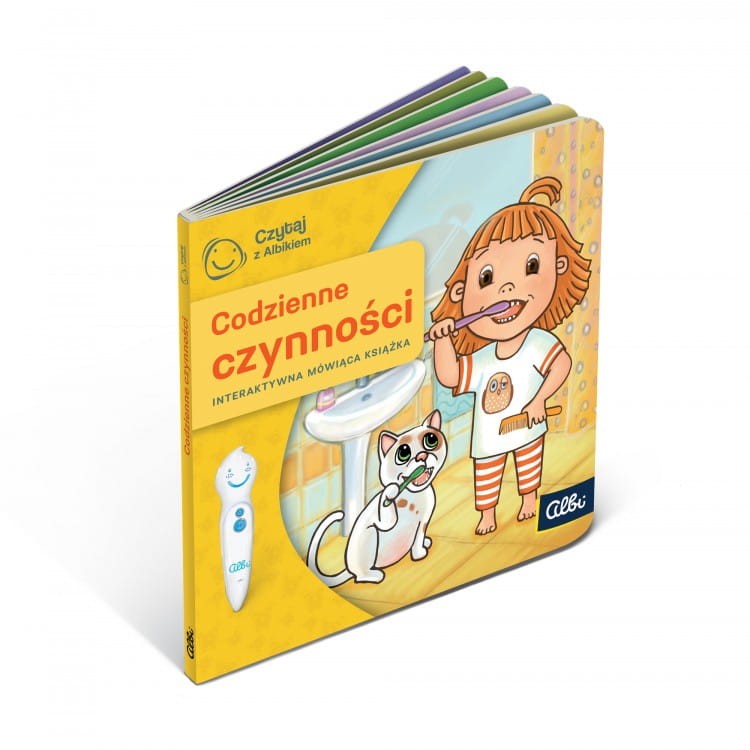 Mini książka Codzienne czynności - Czytaj z Albikiem
