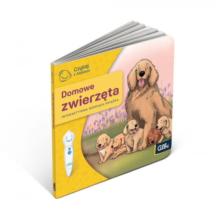 Mini książka Domowe zwierzęta - Czytaj z Albikiem