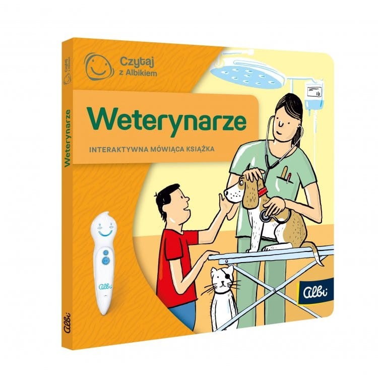 Mini książka zawody Weterynarze - Czytaj z Albikiem