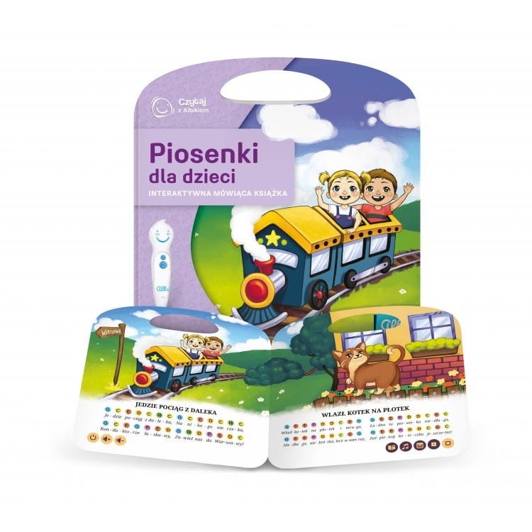 Mini książka Piosenki dla dzieci - Czytaj z Albikiem
