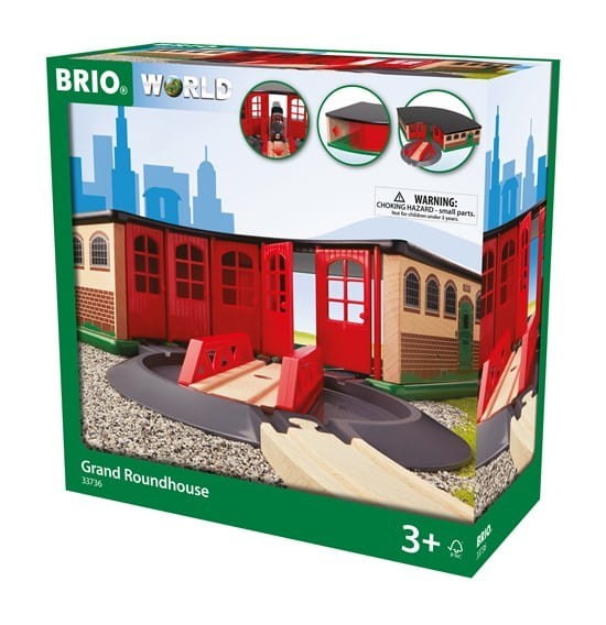 Wielka Zajezdnia Parowozownia 33736 - Brio