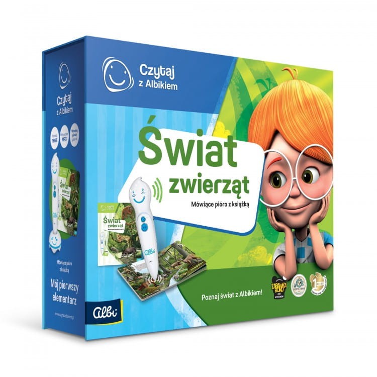 Zestaw Świat Zwierząt - Czytaj z Albikiem