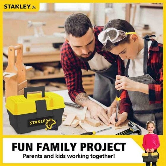 Skrzynka z prawdziwymi Narzędziami dla Dzieci - Stanley Jr.