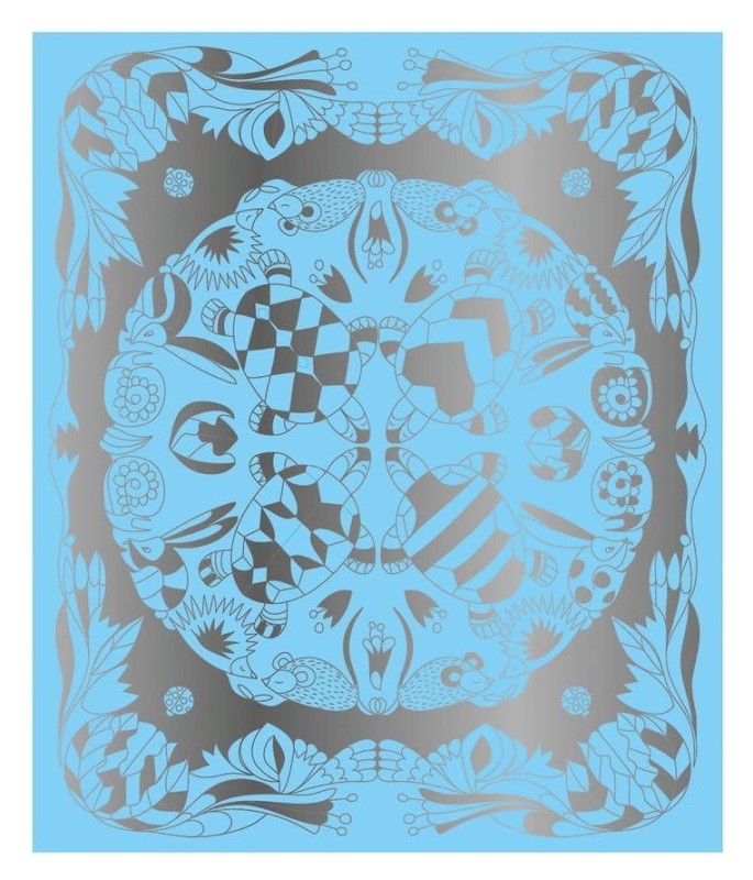 Wydrapywanka Wzory Mandale 5 szt.- Janod