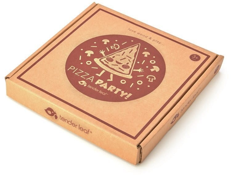 Drewniana Pizza z Dodatkami - Tender Leaf Toys